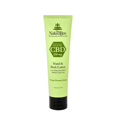 CBD Hand & Body Lotion 2.5 oz. The Naked Bee