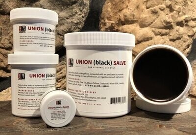 Union (black) Salve H&H Remedies 2 oz.