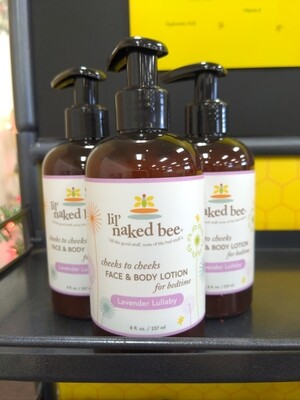 Lil' Naked Bee Lavender Lullaby Face and Body Lotion