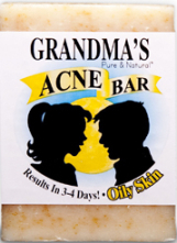 Grandma's Acne Bar for Oily Skin