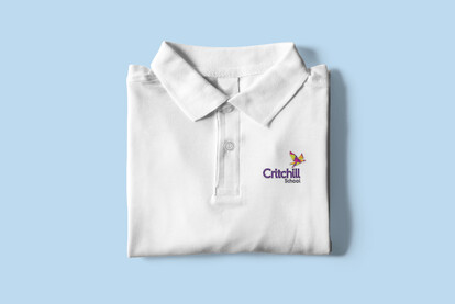 ADULTS POLO SHIRT WITH CRITCHILL LOGO