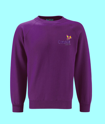 ADULTS ROUND NECK SWEATSHIRT WITH CRITCHILL LOGO