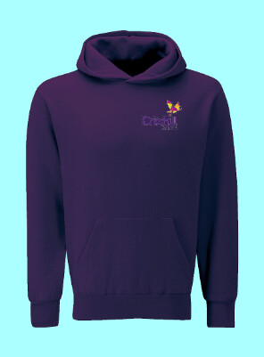 CHILD'S HOODIE WITH CRITCHILL LOGO