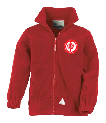 FLEECE JACKET WITH TRINITY LOGO