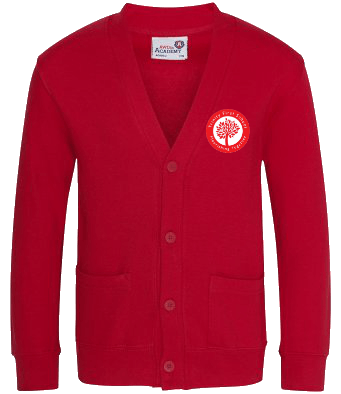 CARDIGAN WITH TRINITY LOGO