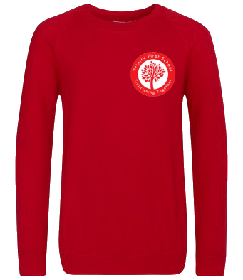 SWEATSHIRT WITH TRINITY LOGO