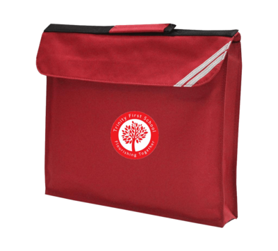 BOOK BAG WITH TRINITY LOGO