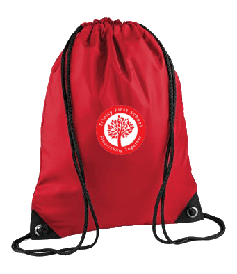 PE BAG WITH TRINITY LOGO