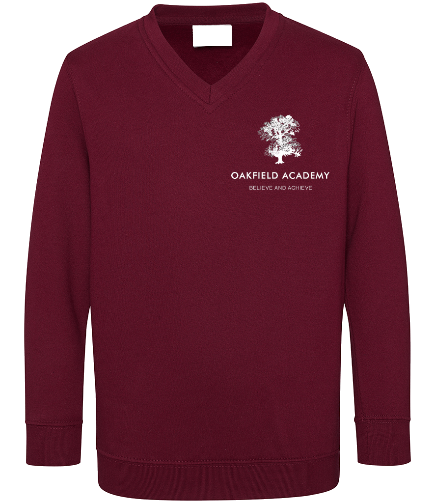 Oakfield Academy V Neck Sweatshirt