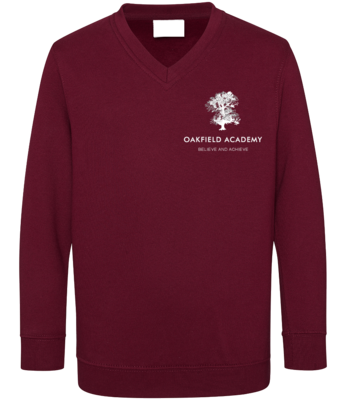 Oakfield Academy V Neck Sweatshirt