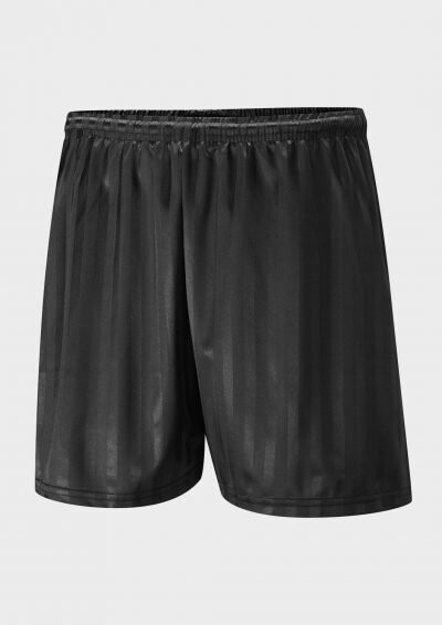 Shadow Stripe Football Shorts, Colour: Black