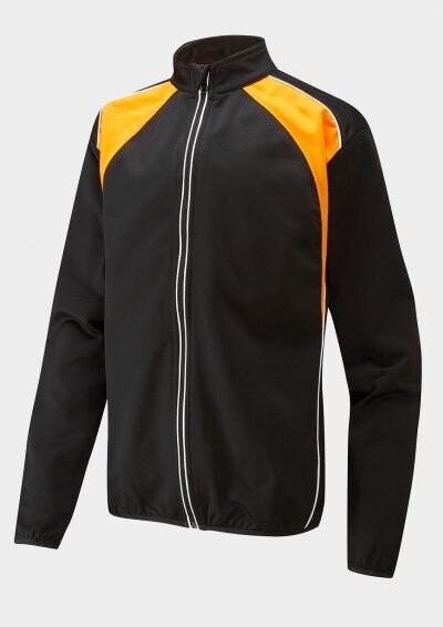 Encore Full Zip Jacket, Colour: Black/Amber/White