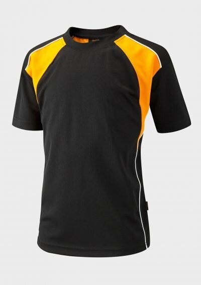 Encore T Shirt, Colour: Black/Amber/White