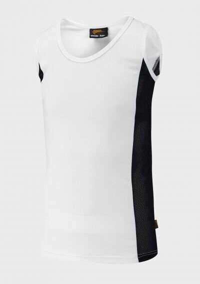 Athletic Vest - Adult, Size: 38"/40", Colour: White/Navy