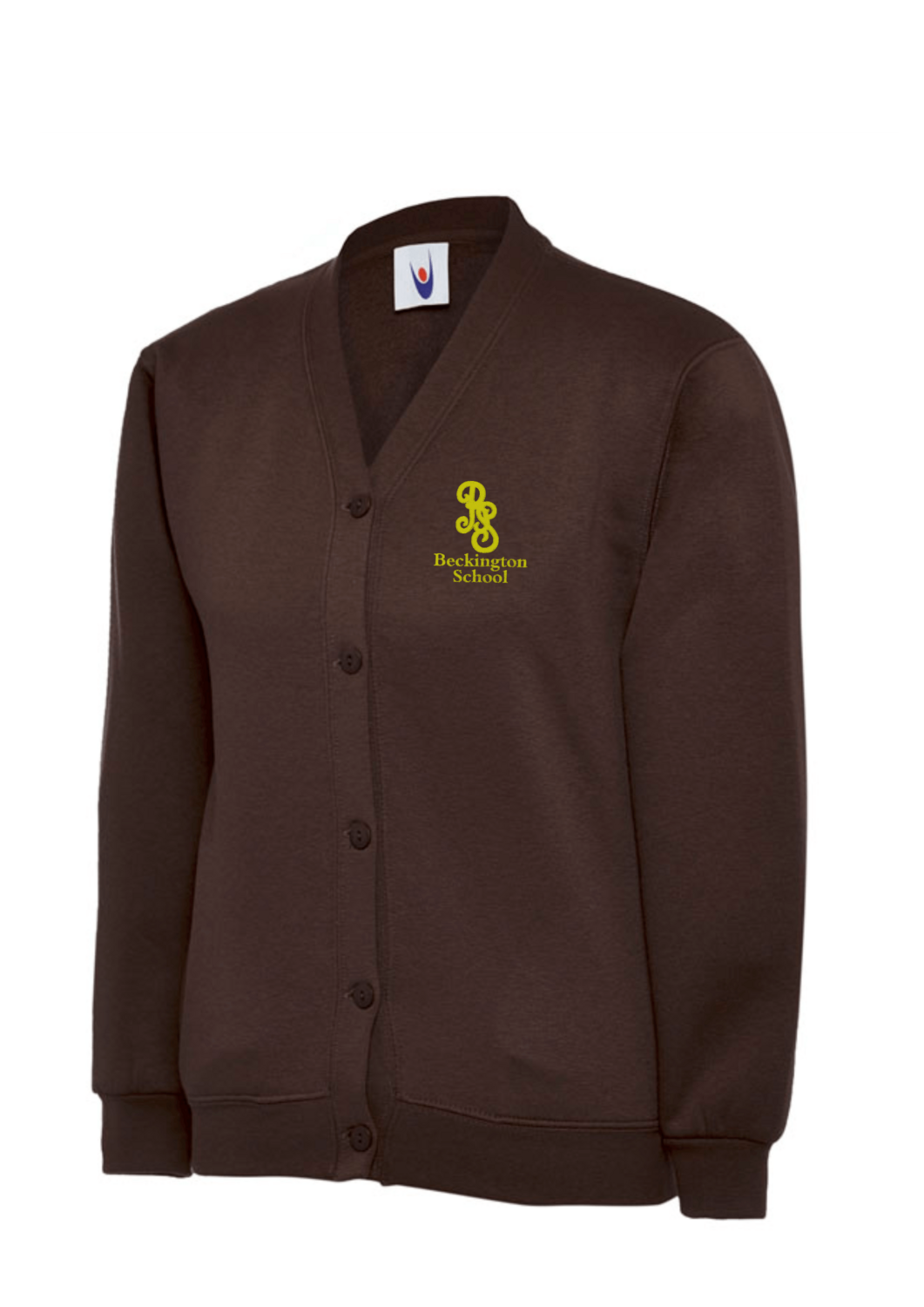 Beckington CofE First School Cardigan Dark Brown