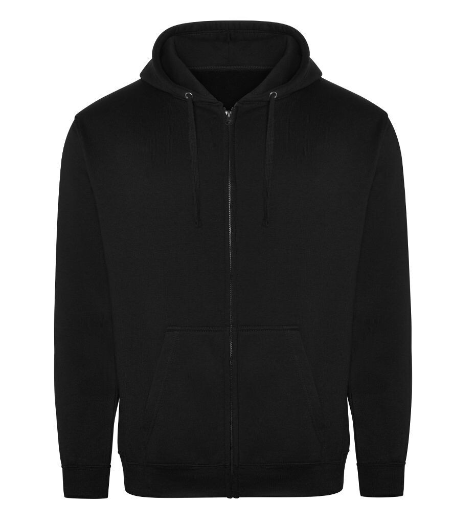 PRO RTX Zip Hoodie, Colours: Black
