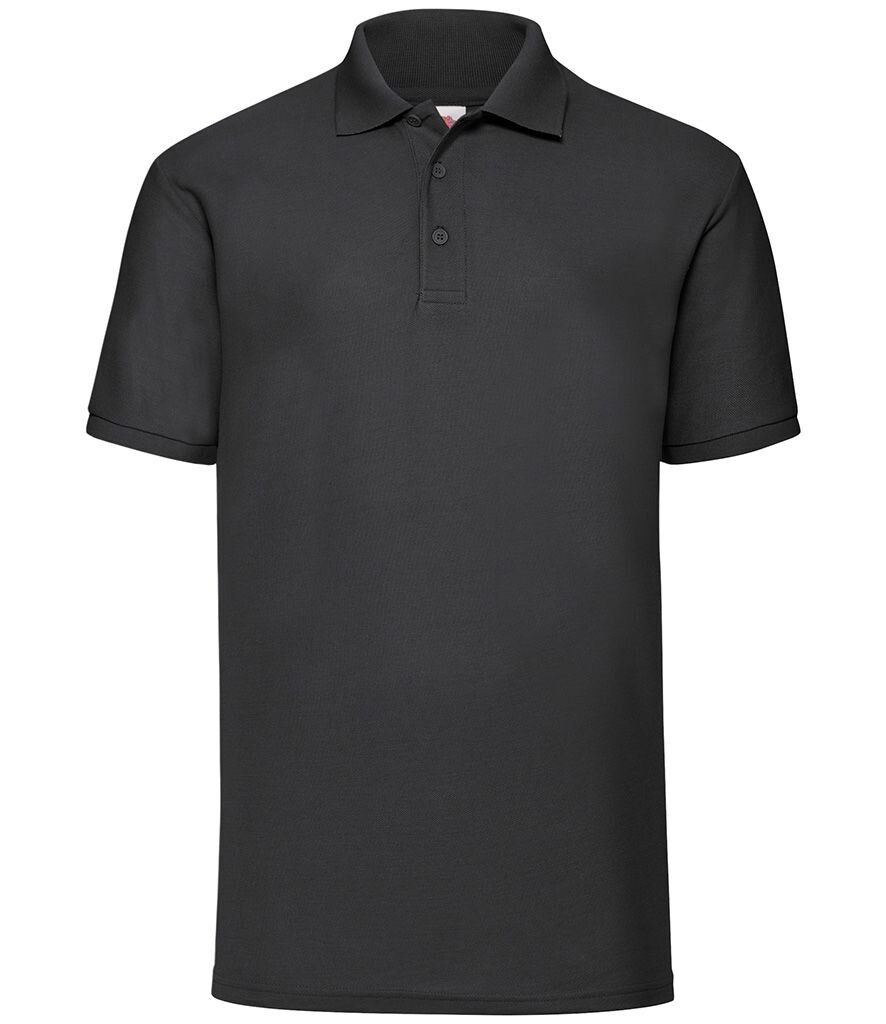 Fruit of the loom Polo shirts, Colour: Black