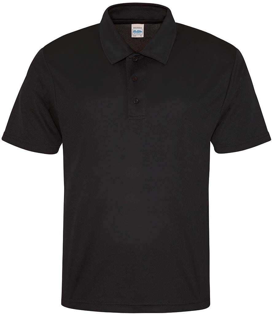 Just Cool Polo Shirt, Colour: Jet Black