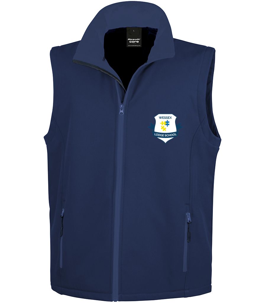 STAFF Soft shell gilet