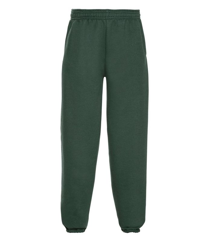Bottle green jogging bottoms