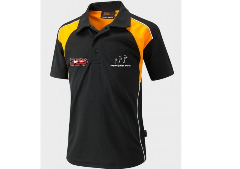 Frome Junior Darts Polo shirt
