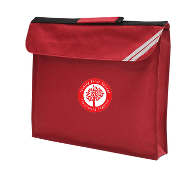 BOOK BAG WITH TRINITY LOGO