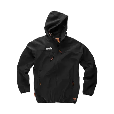 Scruffs Black Softshell Jacket