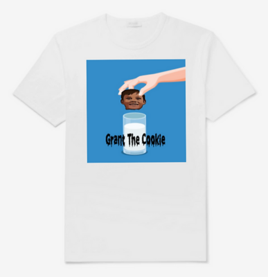 Grant The Cookie White T