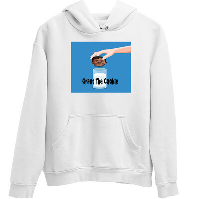 Grant The Cookie White Sweatshirt