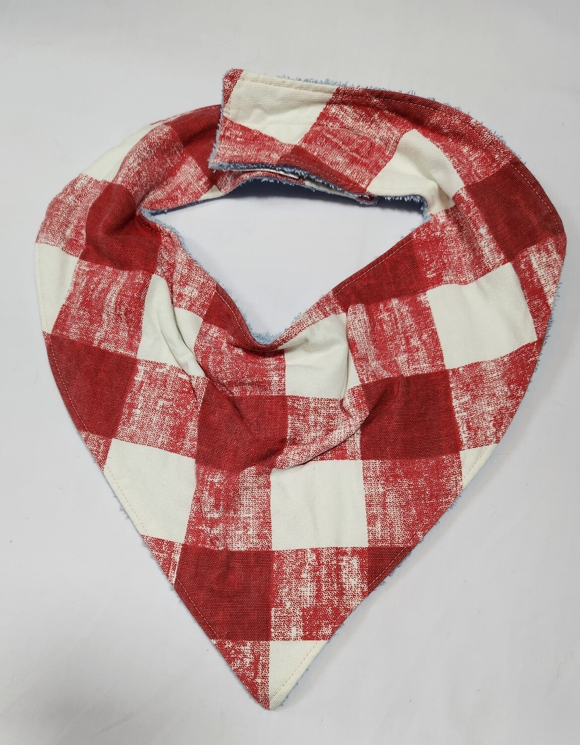 Red Plaid Banda-Bib