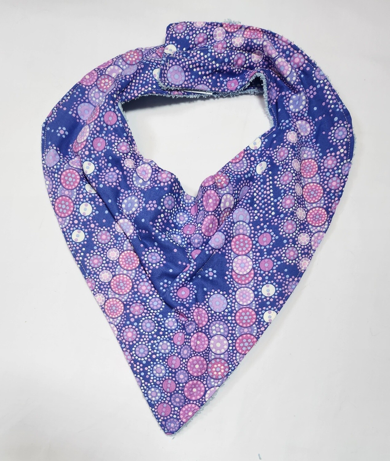 Purple Circle Banda-Bib