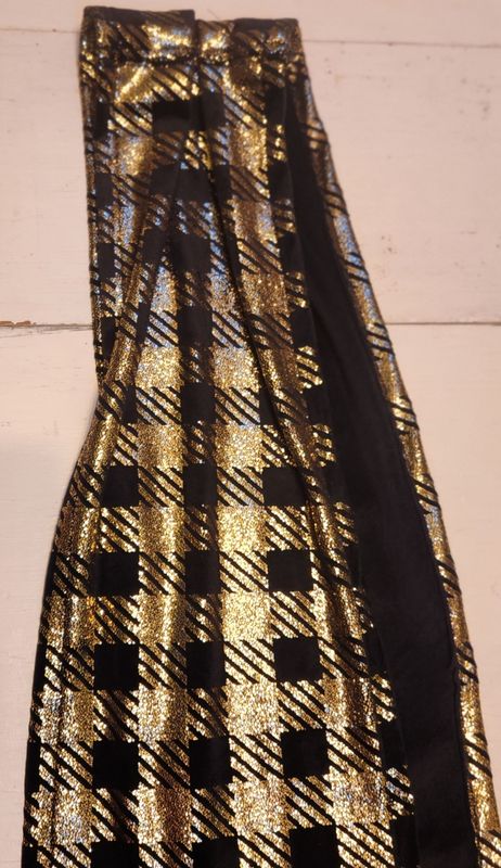 Gold Plaid