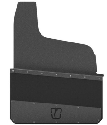 28 28" Std Black - Dually Flaps - Rear only