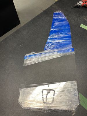 13" Standard Illusion Blue with Polished Kick Plates