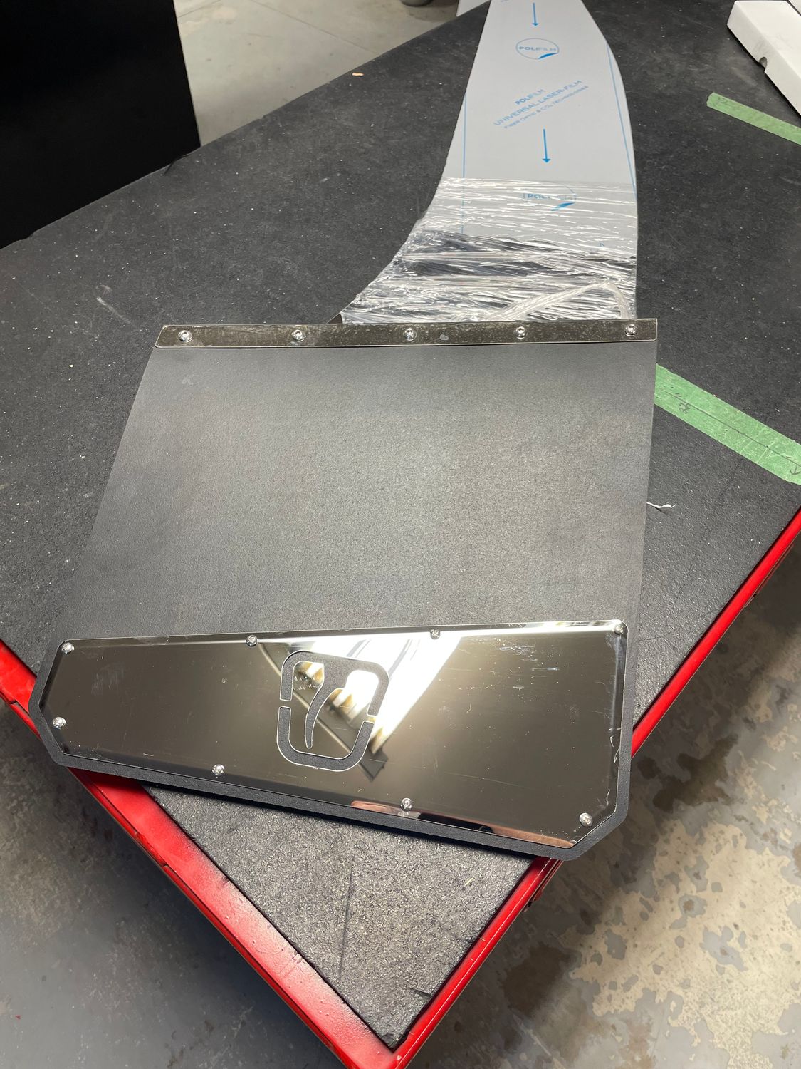 16" Long-John Polished Stainless (set#4)