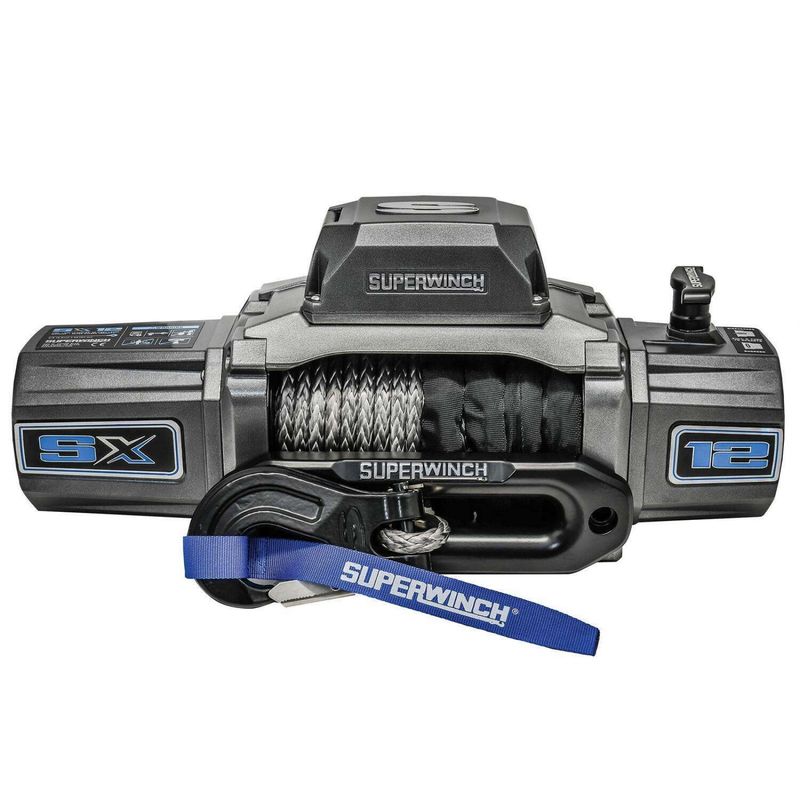 Super Winch SX12SR 12000 lbs with Synthetic Rope