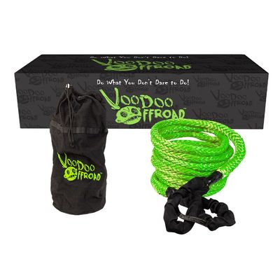 VooDoo Offroad 7/8 inch x 30 foot Green Recovery Rope - 38,000lb