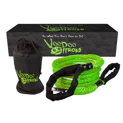 VooDoo Offroad  7/8 inch x 20 foot Green Recovery Rope 38,000 lb