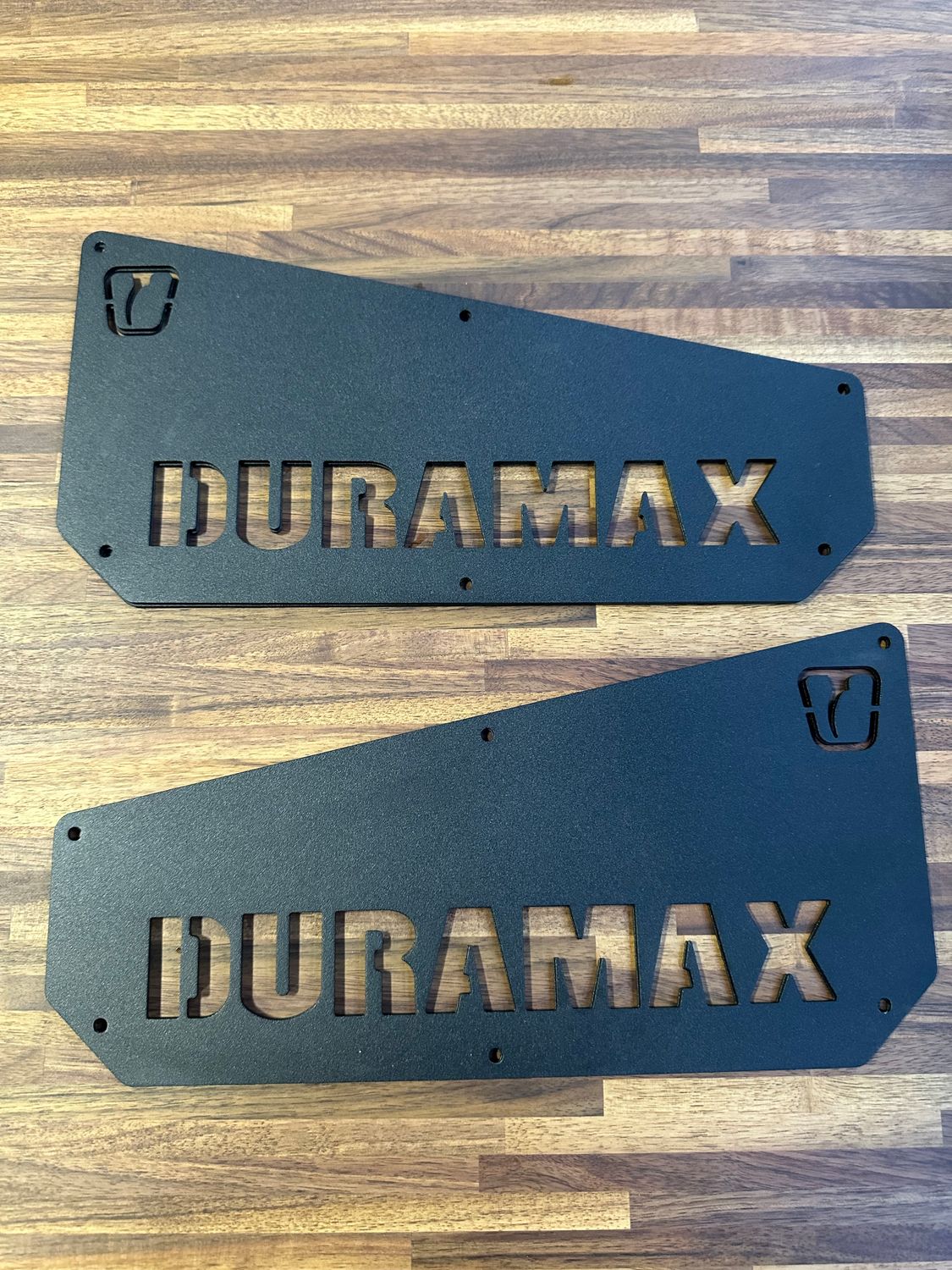 12" Sandtex Black Duramax Kickplates