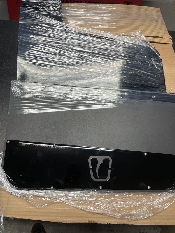 Gloss Black Dually Flaps 12/24 Standard (#17) Gloss Black Dually Flaps 12/24 Standard (#17)