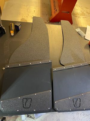 16" Rock Guard Flaps - Custom Length #23
