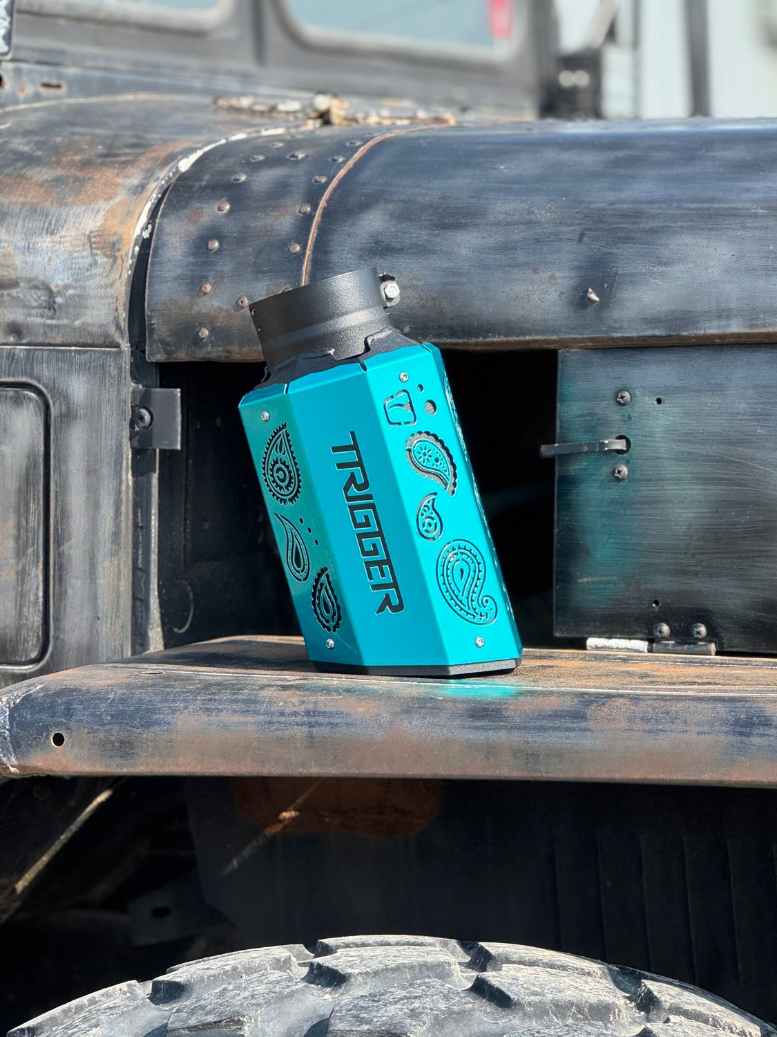 Custom Trigger Exhaust Tips 4" Inlet 6" Outlet #38