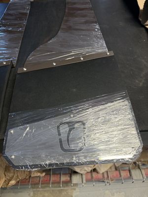 13 13" D1 / Stone Gray Long-John Flaps - Set #25