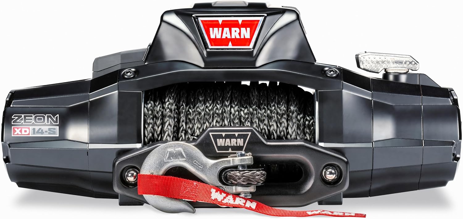 Warn Zeon XD 14-S with 80’ of 3/8” Spydura Pro Synthetic