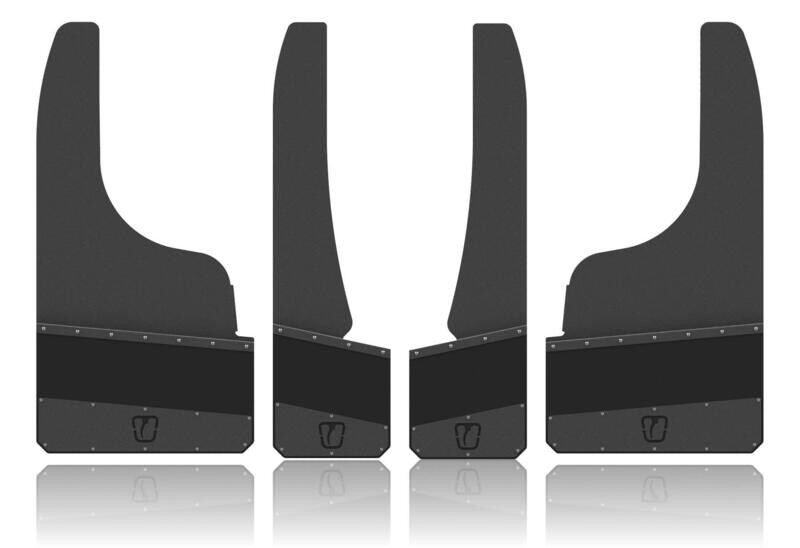 Long-John Dually Mud Flaps - GMC HD 2020+