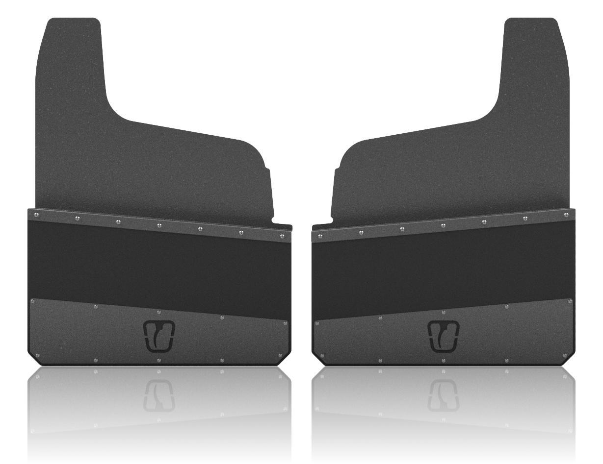 Standard Height Dually Mud Flaps - Ford, 2017+