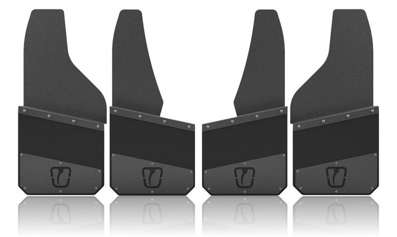 14 14" Standard Black Set with Wider Mount Plate + Custom Geo (set #38)