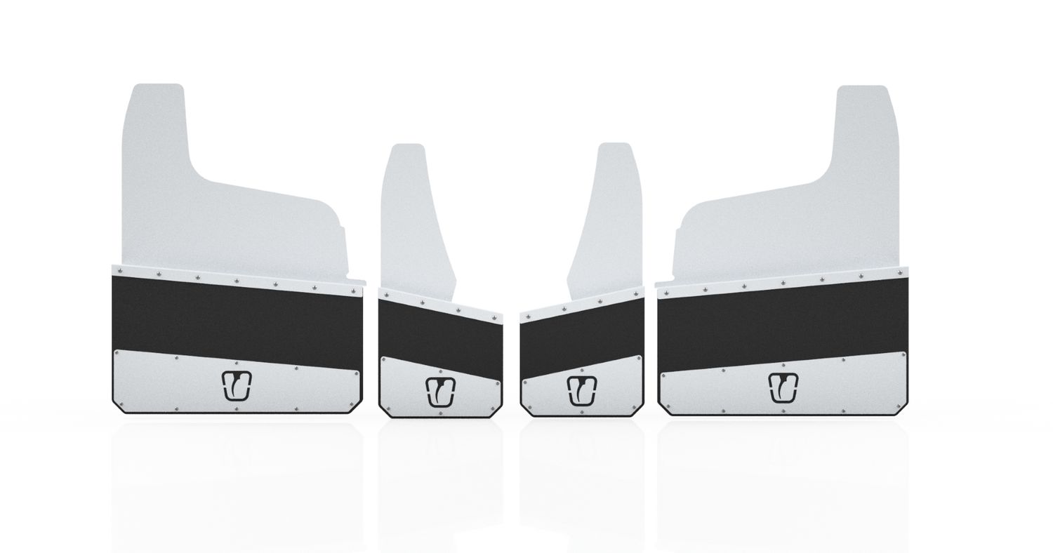 13 13" & 26" Standard AZ Star White Dually Flaps (set #34)