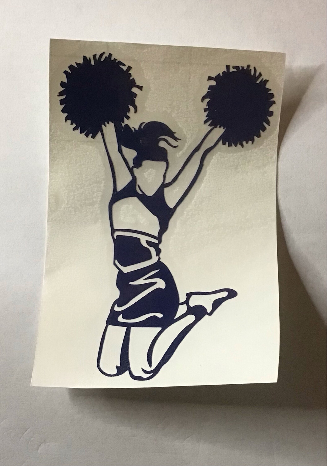 Cheerleader Decal