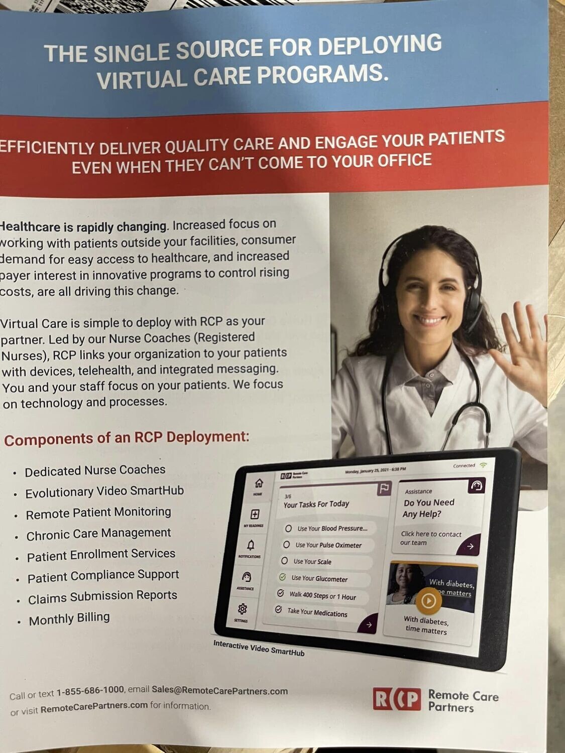 Singe Source For Deploying Virtual Care